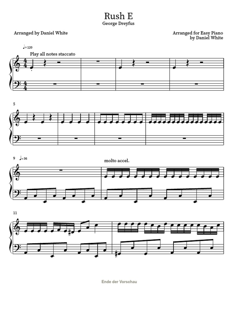 Rush E | PDF