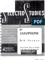 Saxophone Voxman Studies