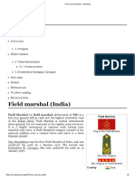 Field Marshal (India) - Wikipedia