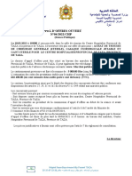 Avis D'Appel D'Offres Ouvert N°04/2022/CHP: Ministère de La Santé Et de La Protection Sociale Taza