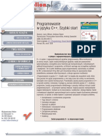 Programowanie W Języku C++. Szybki Start