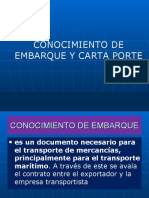 Conocimiento de Embarque