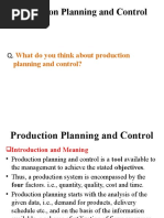 CH-2 Production Planning and Control