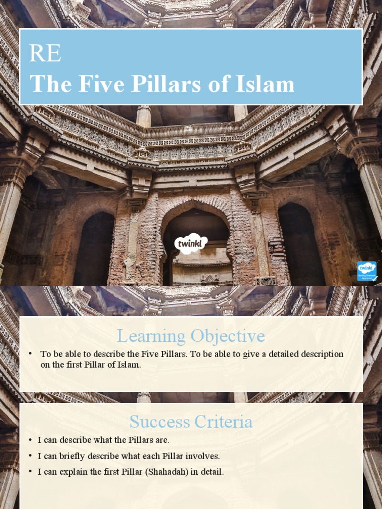The Five Pillars of Islam PDF Sharia Abrahamic Religions