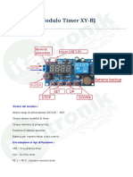 Manuale Timer XY-BJ