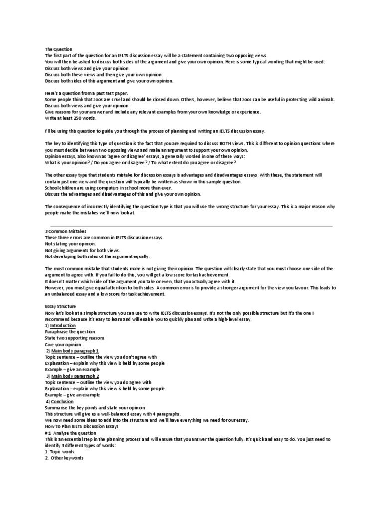 The Question | PDF | Essays | Zoo