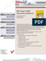 MS Project 2000. Ćwiczenia Praktyczne
