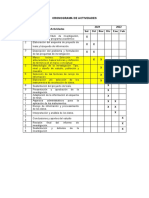 Plantilla - Cronograma de Actividades