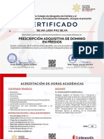 Curso Especializado de Prescripción Adquisitiva de Dominio de Predios