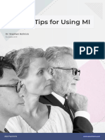 MI - Top 5 Tips of Using MI