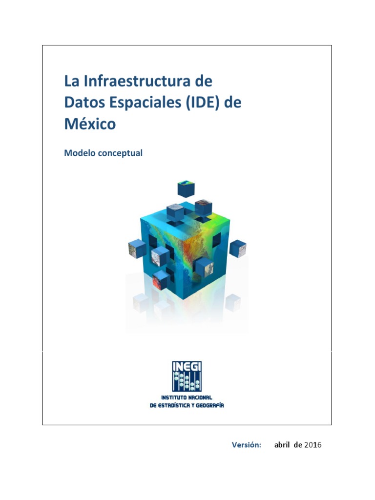 Modelo Conceptual de la IDE en México | PDF | Sistema de información ...