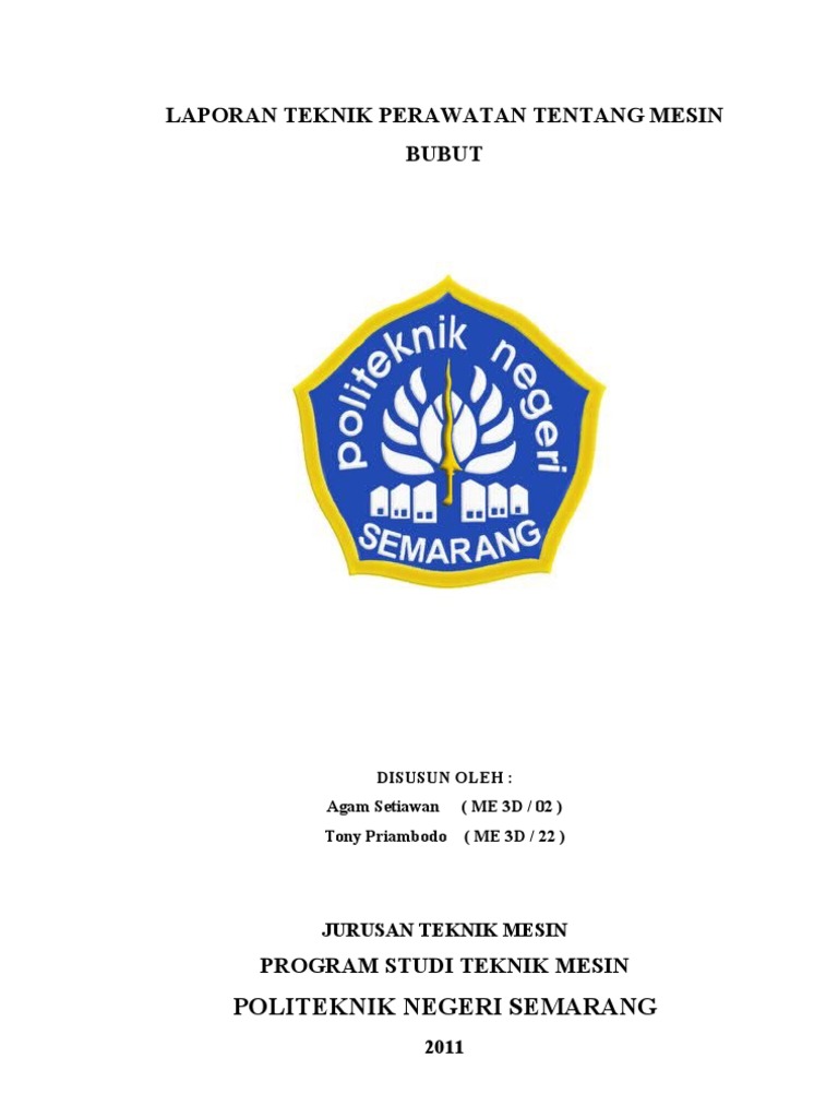 Makalah An Perawatan Mesin BUbut