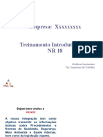 NR18 - Treinamento de Integração