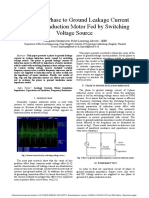 A Study of Phase To Ground Leakage Current in 3-Phase Induction Motor Fed by Switching Voltage Source