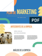 Presentacion Plan de Marketing Corporativo Azul