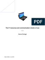 The IT Resources and Communication Charter of Use - 01 06 2018