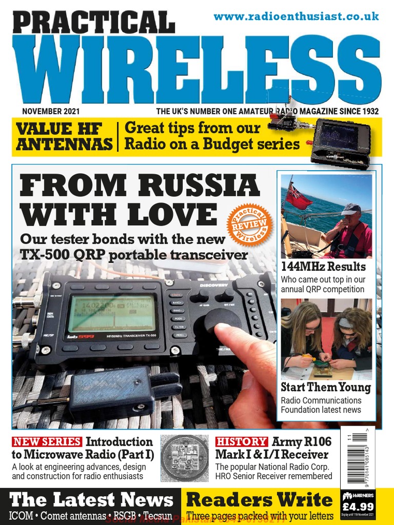 Practical Wireless November 2021 PDF Radio Electrical Engineering