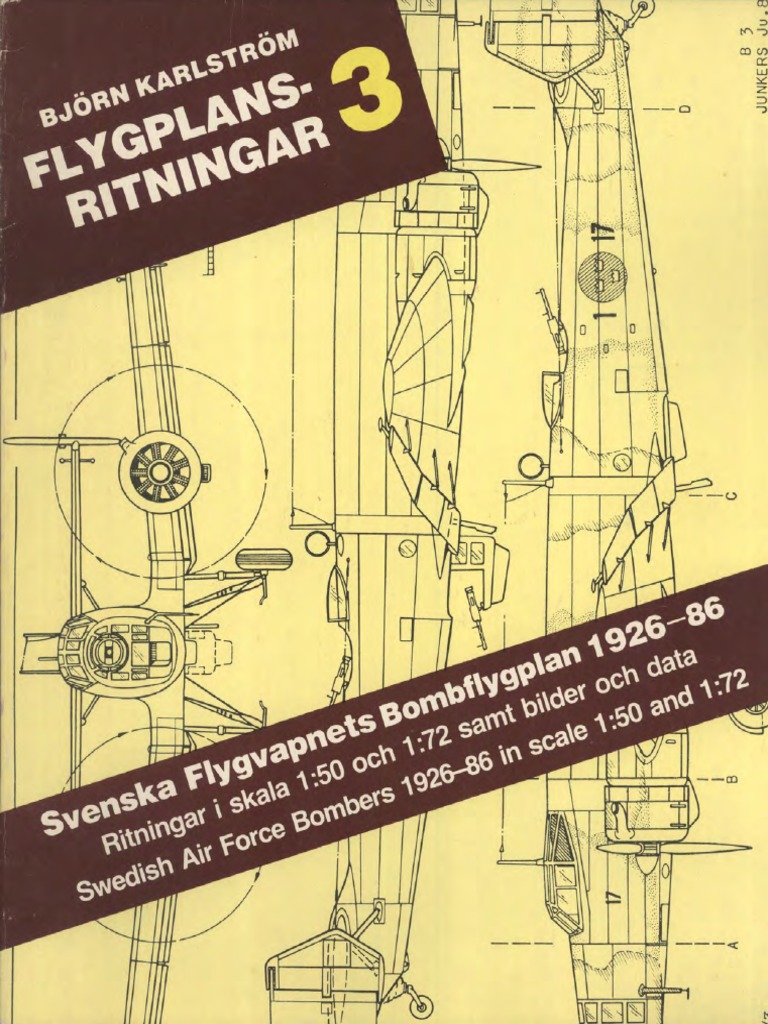 Flygplans-Ritningar 3 (Aircraft Drawings Bombers) | PDF