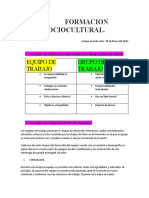 Formacion Sociocultural