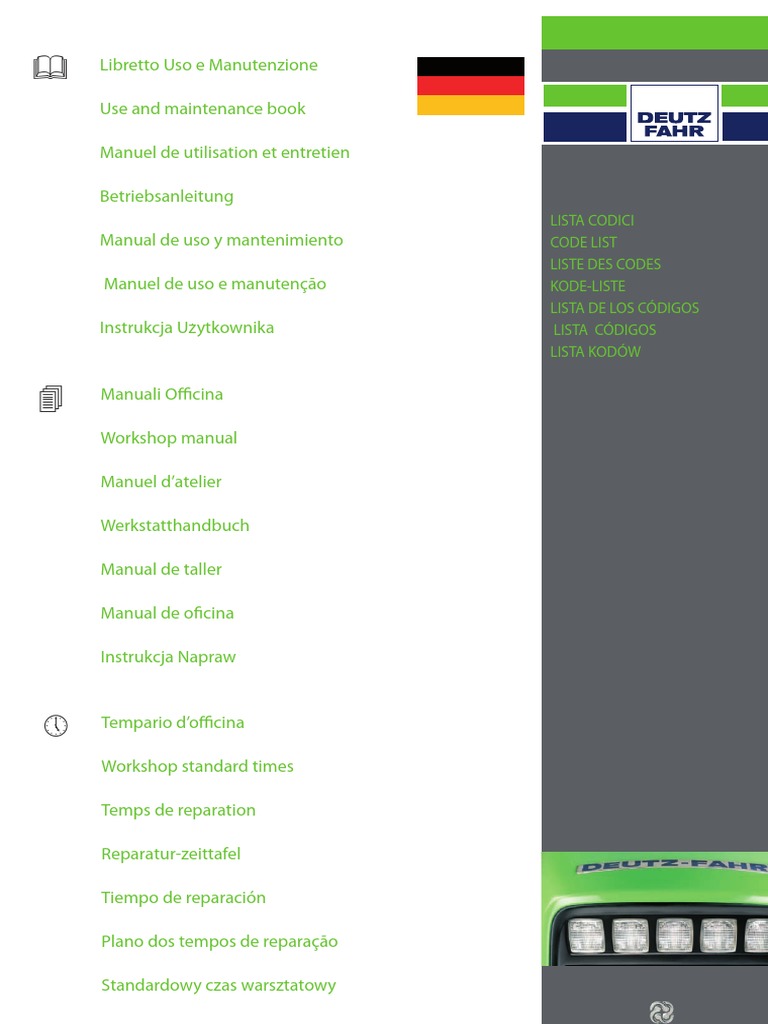 Technical Documentation Deutz | PDF