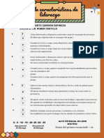 Test de Características de Liderazgo