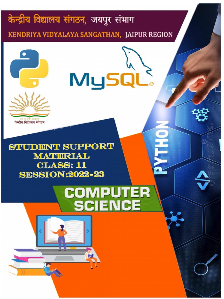 Class XI Python Material KV Sangthan | PDF | Operating System ...