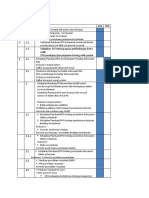 Check List Dokumen HPK