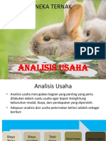 Analisis Usaha