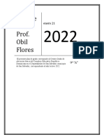 Plan de Grado. Prof. Obil Flores