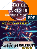 Arts 10 Quarter 2 Module 2