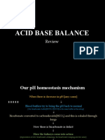 Acid-Base Balance Mechanisms