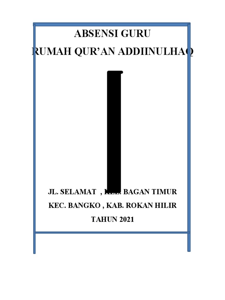 Cover Absen Guru | PDF