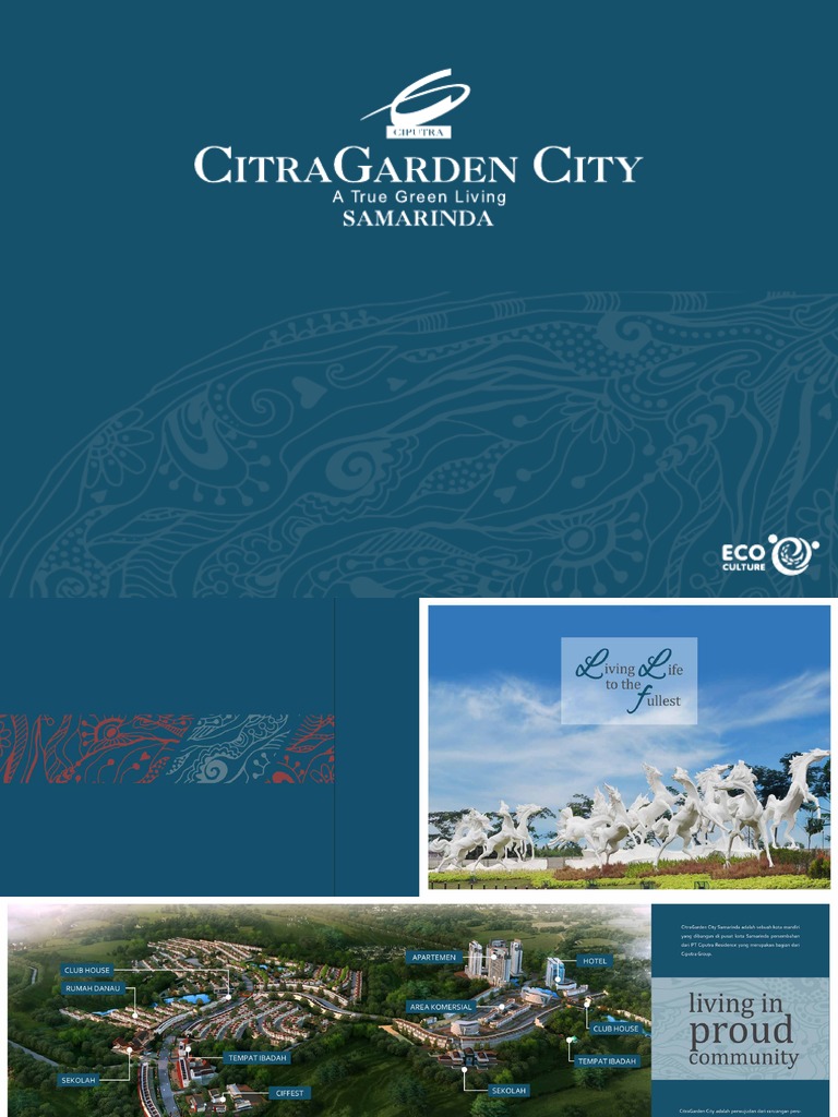 Brosur - Konsep CitraGarden City Samarinda | PDF