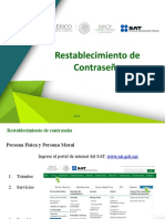 Restablecer contraseña SAT usando firma electrónica o correo