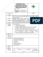 (No.5) 7.1.3.7 Sop Koordinasi Dan Komunikasi Antara Pendaftaran Dan Unit Penunjang Terkait