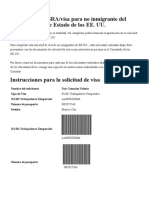 Copia de Confirmación e Instrucciones Official U.S. Department of State Visa Appointmen