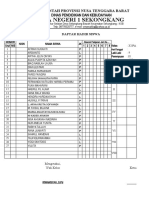 DAFTAR HADIR SISWA