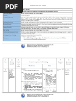 SAMPLE Outline M3C S2 SG Special Curricular Programs and Learner Support