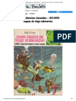 20.000 Leguas de Viaje Submarino - Joyas Literarias Juveniles - Revisteria Ponchito