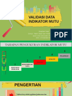 Bagi PPT - Validasi Data Indikator Mutu - by Agnes Linda