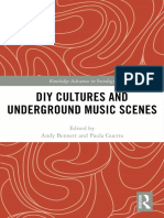 DIY Cultures and Underground Music Scenes (Routledge Advances in Sociology) (Andy Bennett, Paula Guerra) 