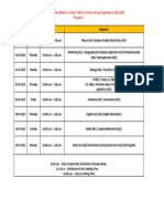 Datesheet For Class XI ABG Common Annual Exam 2023