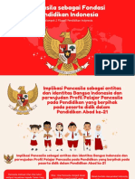 Pancasila Sebagai Fondasi Pendidikan Indonesia