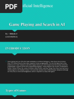 AI Game Playing and Search