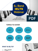 8+ Band IELTS Webinar