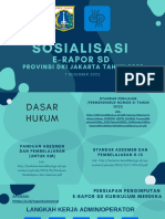 Paparan E-Rapor Kurmer SD 2022 Disdik DKI