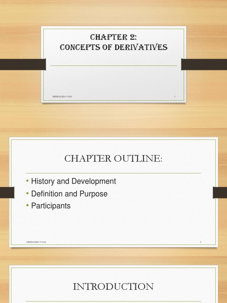 Understanding Derivatives Markets Basics | PDF | Derivative (Finance ...