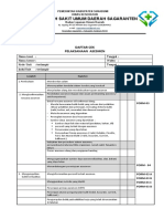 Form - 06 Daftar Cek Pelaksanaan Assmn