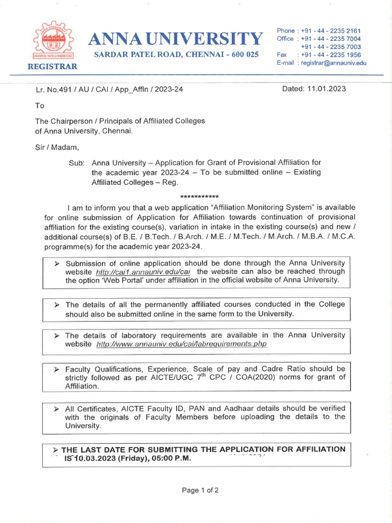 AU Application2023 | PDF