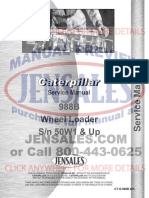 Dokumen - Tips 988b Wheel Loader SN 50w1 Up Caterpillar 988b Wheel Loader Service Manual